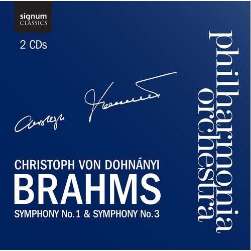 Symphonies Nos. 1 And 3 - Johannes Brahms CD