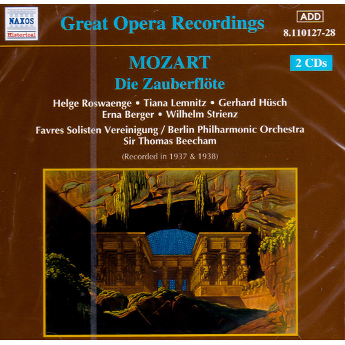 Die Zauberfloete -Mozart, W. A. CD