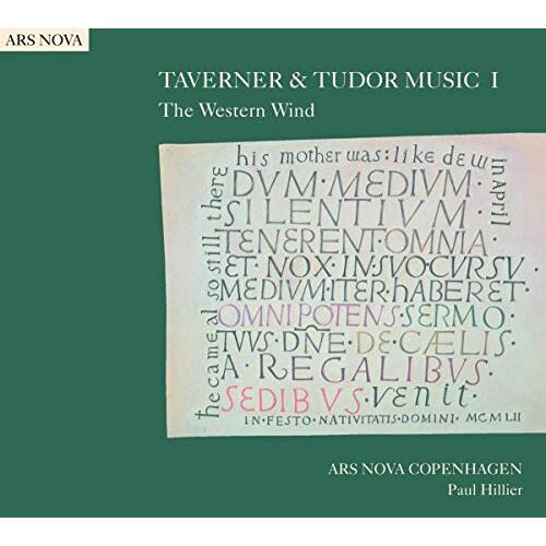 Taverner Tudor Music I -Tavernertye Cornish CD