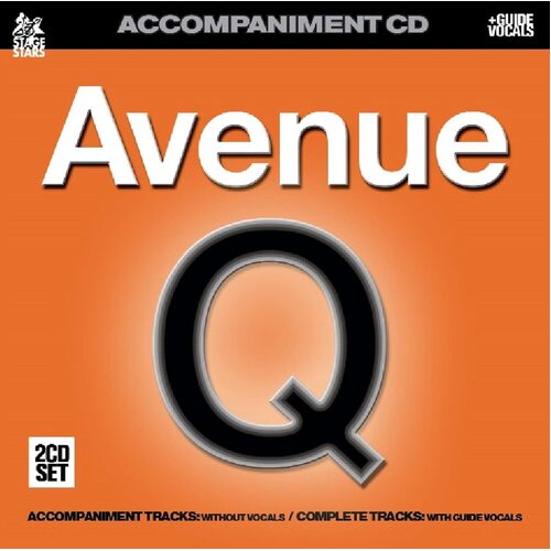 Avenue Q: Accompaniment Karaoke - Various Artists CD