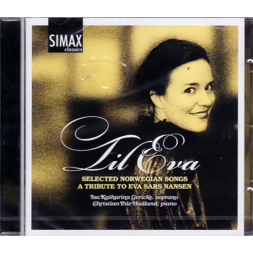 Til Eva - Selected Norwegian Songs: A Tribute To Eva Sars Nansen -Eva Sars CD