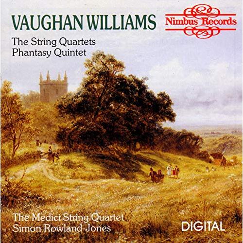 String Quartets Phantasy Quintet -Vaughan Williams CD