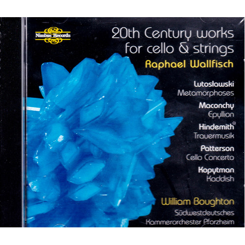 20Th Century Cello Strings -Lutoslawski Patterson CD