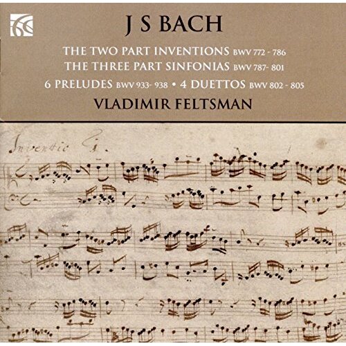 Johann Sebastian Bach: Works For Piano -Bach, J.S. / Feltsman CD