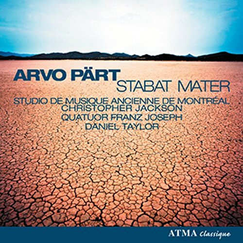 Stabat Mater -Studio De Musique Ancienne De Montreal CD