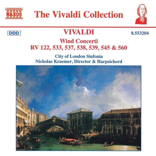Wind Concertos - Antonio Vivaldi CD