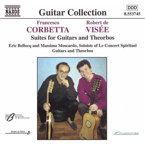 Corbetta, Visee Suites For Guitars And Theorbos - CORBETTAVISEE CD