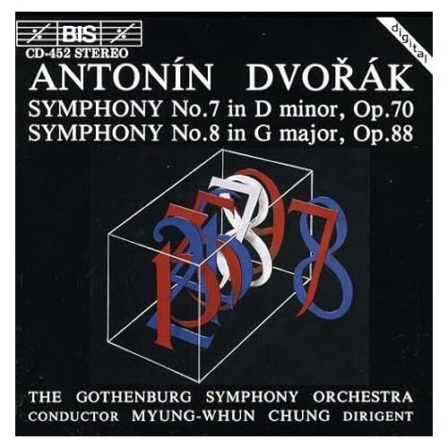 Symphonies Nos. 7 And 8 - Antonin Dvorak CD