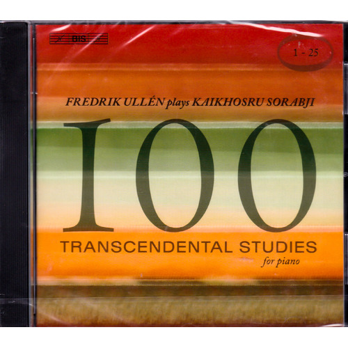 100 Transcendental Studies 1 -Sorabji, Kaikhosru CD