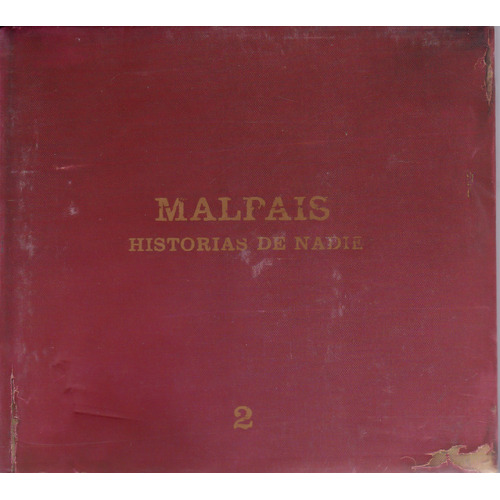 Historias De Nadie -Malpais CD