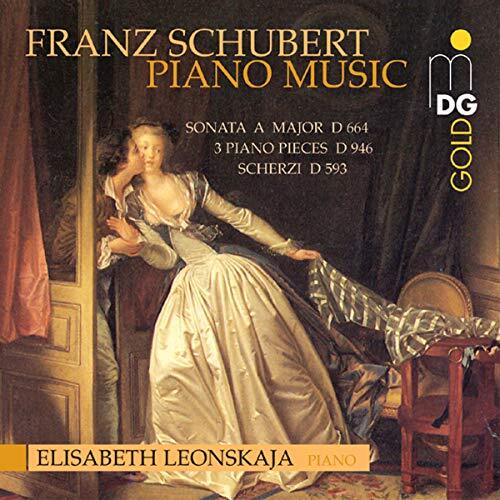 Piano Music -Elisabeth Leonskaja Franz Schubert &amp; 2 More CD