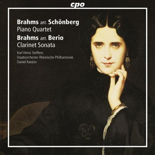 Piano Quartet Clarinet Sonata -Brahms Arr. Schoenberg Brahm CD
