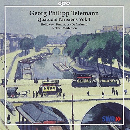 V 1 Quatuors Parisiens -Telemann,G.P.  CD