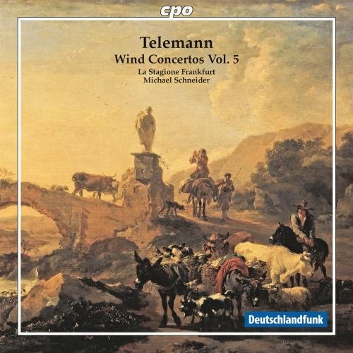 V 5 Wind Concertos -Telemann, Georg Philipp CD