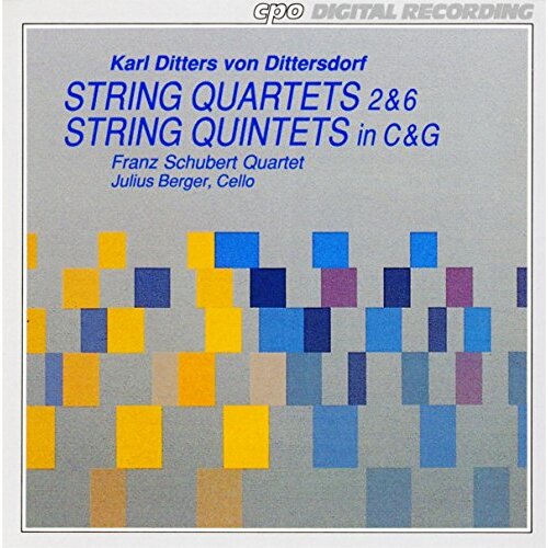 String Quartets Nos. 2 6 -Dittersdorf CD