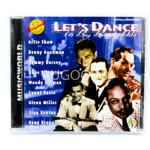 Let&#39;s Dance-16 Big Band Hits Artie Shaw, Benny Goodman, Tommy Dorsey NEW SEALED