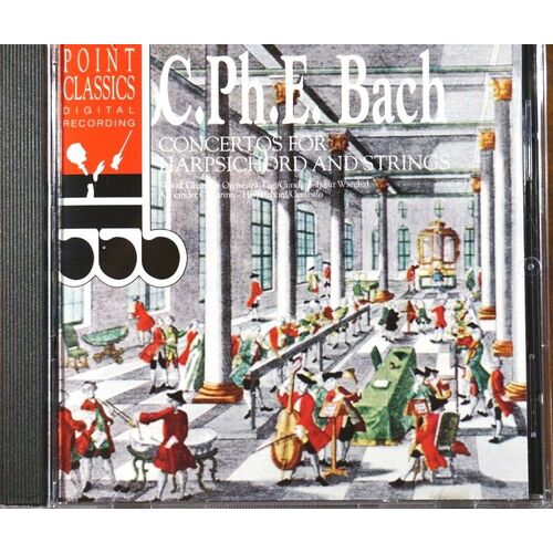 C. Ph. E. Bach: Concertos for Harpsichord Strings (Oct-1997) MUSIC CD NEW SEALED