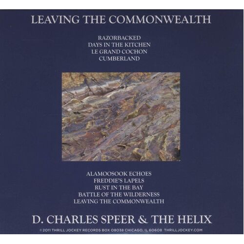 Leaving The Commonwealth - D. Charles Helix Speer CD