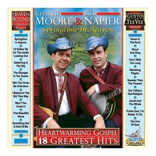 Springtime In Heaven Heartwarming - Charlie Bill Napier Moore CD