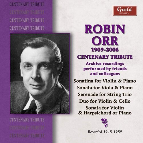 Orr Robin 19092006 Sonatina For Violin And Piano Max Rostal And Franz Osborn. Rec. 1948 - VARIOUS ARTISTS CD