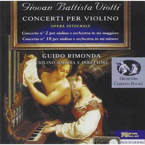 Violin Concertos - Giovanni Battista Viotti CD