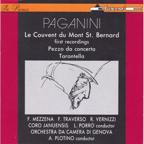 Le Couvent Du Mont St. Bernard - Nicol Paganini CD