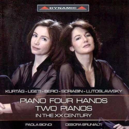 Piano Four Hands Two Pianos in the XX Century CD