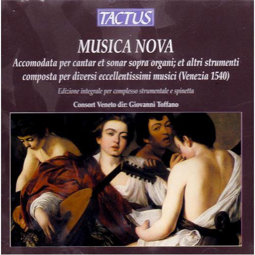 Musica Nova -Benoist Nicolaus Cavazzoni CD