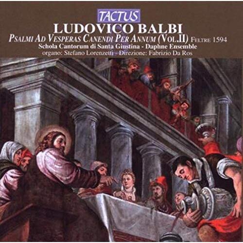 Balbi Psalmi Ad Vesperas Cane -Balbi Lodovico Banchieri Ad CD