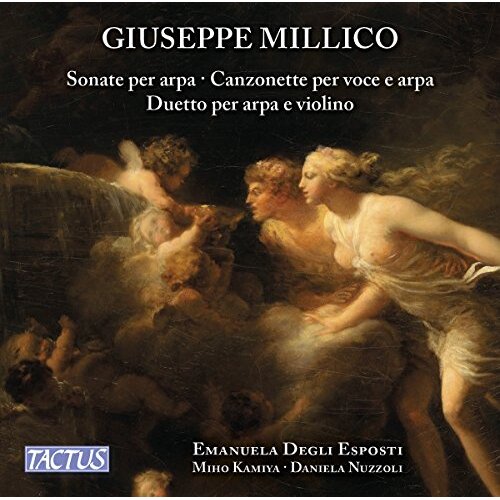 Millico Harp Sonatas Canzonets For Voice And Harp Duet For Harp And Violin CD