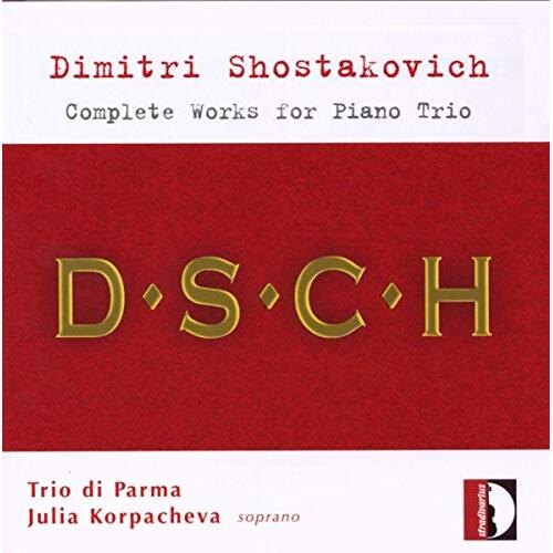 Complete Works Piano Tio -Shostakovich, Dimitri CD