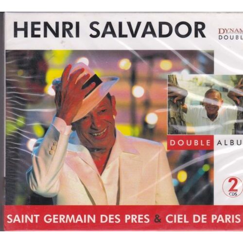 HENRI SALVADOR - SAINT GERMAIN DES PRES CIEL DE PARIS - 2 Disc&#39;s CD NEW SEALED