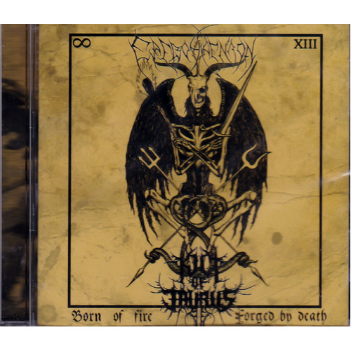Born Of Fire Forged By Death -Kult Of Taurus CD