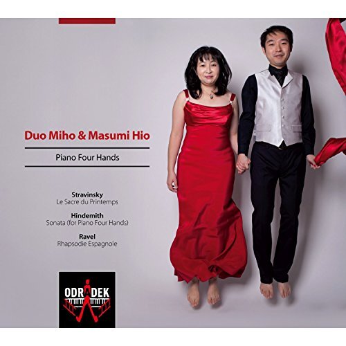 Piano Four Hands Stravinsky Rite Of Spring Hindemith Ravel Rhapsodie Espagno CD