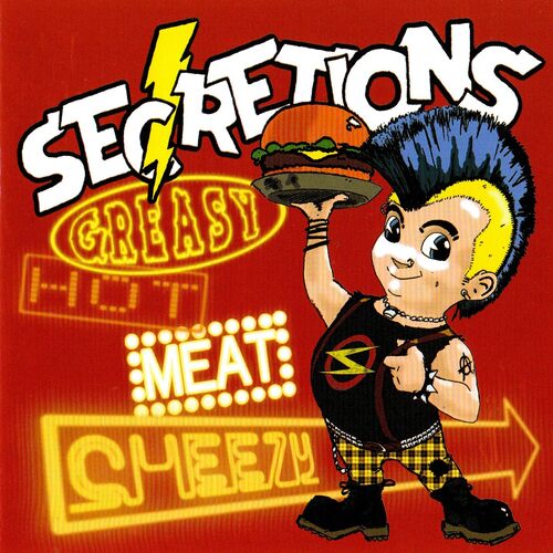 Greasy Hot Meat Cheezy - SECRETIONS CD