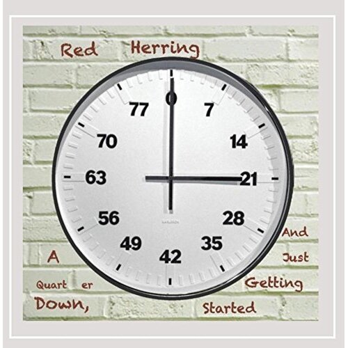 Quarter Down &amp; Just Getting Started -Red Herring CD