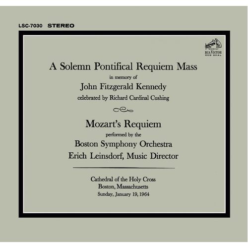 Mozart: Requiem - LEINSDORF / BOSTON SYM ORCH CD