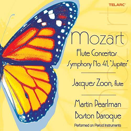 Mozart Flute Ctos Symphony No.41 Jupiter -Zoon Boston Baroque Pearlman CD