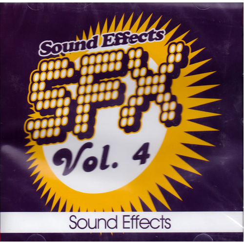 Sfx, Vol. 4 - Sound Effects -Various Artists CD