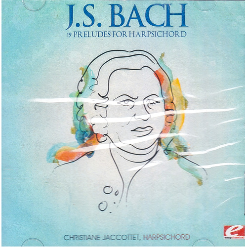 19 Preludes For Harpsichord -J.S. Bach CD