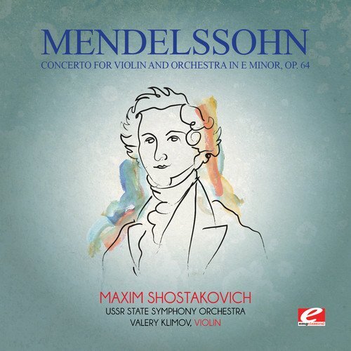 Mendelssohn: Concerto For Violin &amp; Orchestra In E -Felix Mendelssohn CD