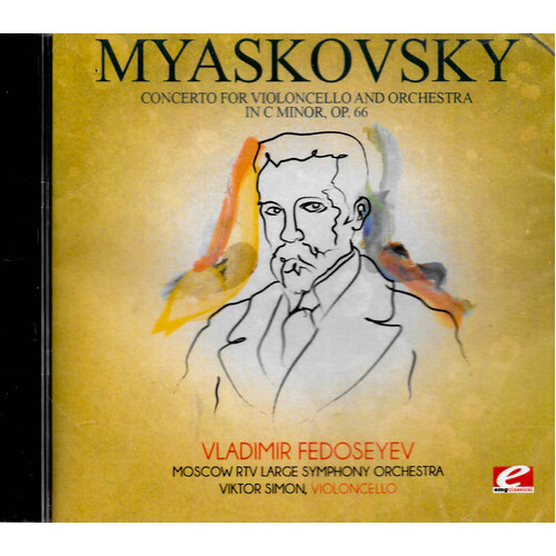 Myaskovsky: Concerto for Violoncello and Orchestra MUSIC CD NEW SEALED