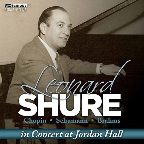 In Concert at Jordan Hall - Leonard Shure CD