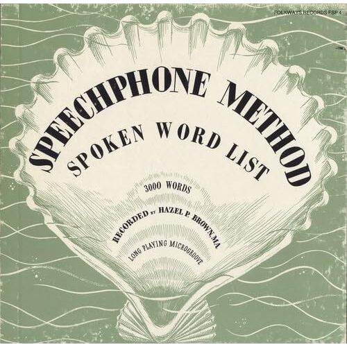 Speechphone Method: Spoken Word List - Hazel Brown P. CD
