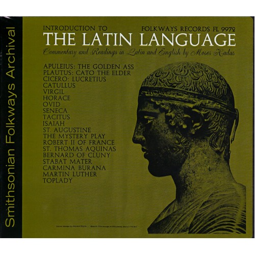 Latin Language: Introduction And Reading In Latin -Moses Hadas CD