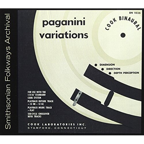 Paganini Variations -Frank Glazer CD