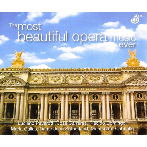 MOST BEAUTIFUL OPERA MUSIC EVER Jose Carreras Placido Domingo.. 3 Disc Set NEW