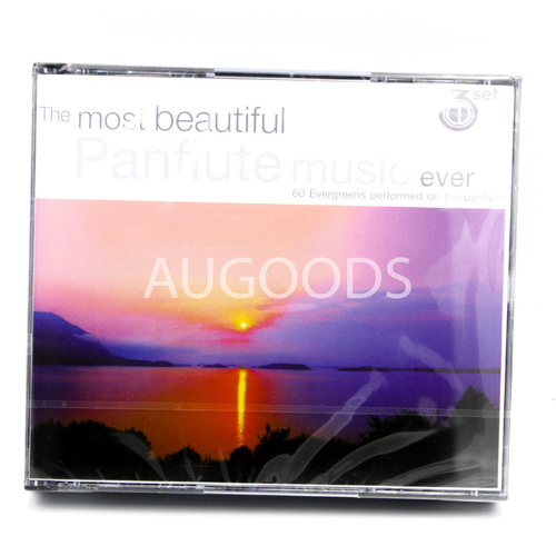 THE MOST BEAUTIFUL PANFLUTE MUSIC EVER 3 DISC BOX SET CD