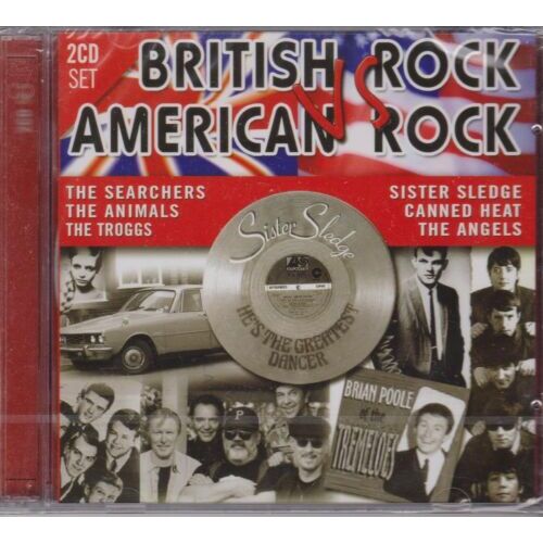 British Rock Vs American Rock 2 Disc CD