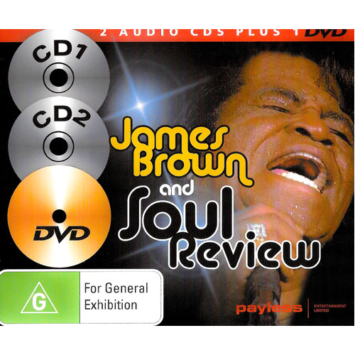 James Brown and Soul Review 3 Disc Set CD